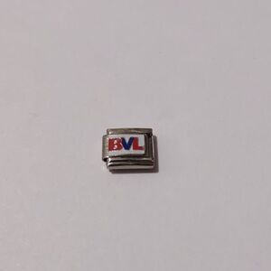 BVL Italian Link Stainless Steel Charm‎ for Nomination Style Bracelet
